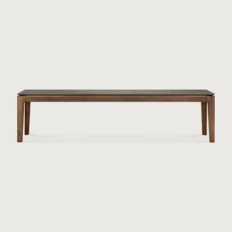Ethnicraft Bok Bench Varnished Teak Brown 186cm