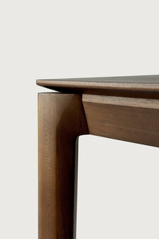 Ethnicraft Bok Bench Varnished Teak Brown 186cm