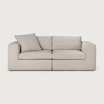 Ethnicraft Mellow Kussen Ivory Fabric