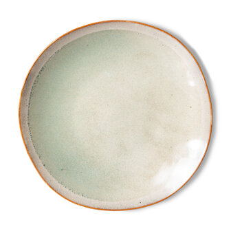 HKLIVING 70s ceramics: side plates mist, set of 2