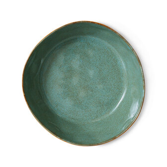 HKLIVING 70s ceramics: pasta bowls golden hour, set of 2