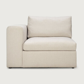 Ethnicraft Mellow Modular Sofa Off White Eco R Arm