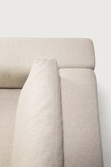 Ethnicraft Mellow Modular Sofa Off White Eco R Arm