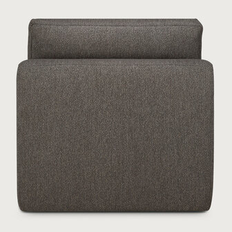 Ethnicraft Mellow Modular Sofa Granite Eco Fabric 1 Seater