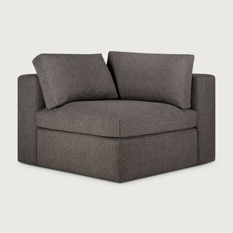 Ethnicraft Mellow Modular Sofa Granite Eco Fabric 90 Graden Hoek 