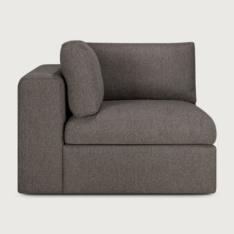 Ethnicraft Mellow Modular Sofa Granite Eco Fabric 90 Graden Hoek 