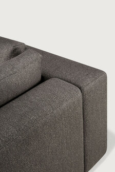 Ethnicraft Mellow Modular Sofa Granite Eco Fabric 90 Graden Hoek 