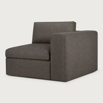 Ethnicraft Mellow Modular Sofa Granite Eco Fabric Seater L