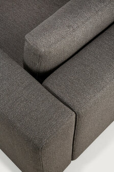 Ethnicraft Mellow Modular Sofa Granite Eco Fabric Seater L