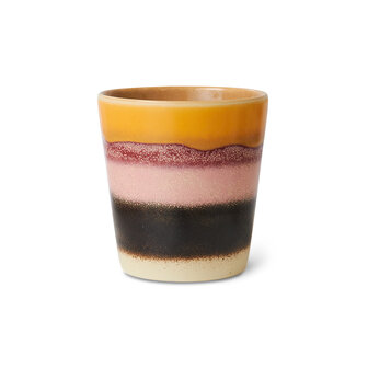 HKLIVING 70s ceramics: coffee mug sunset