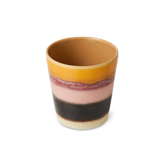 HKLIVING 70s ceramics: coffee mug sunset