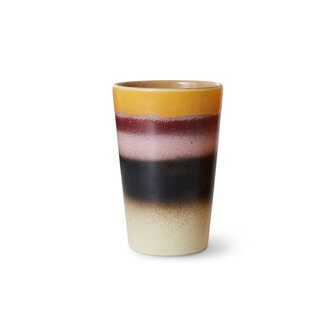 HKLIVING 70s ceramics: tea mug, sunset