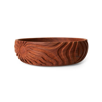 HKLIVING Hand carved bowl L