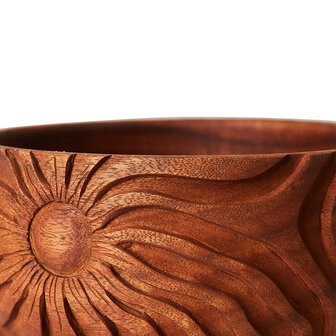 HKLIVING Hand carved bowl L