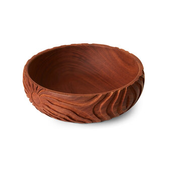 HKLIVING Hand carved bowl L