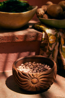 HKLIVING Hand carved bowl M