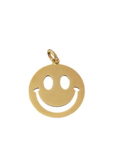Bonnie Studios golden Smiley Big Pendant 