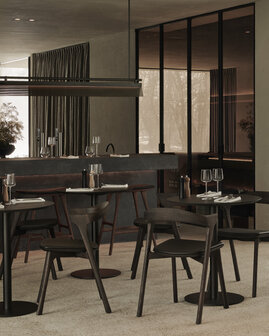 Ethnicraft Eettafel Blend Bruin Eiken incl. Onderstel