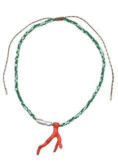Bonnie Studios Pendant necklace green