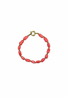 Bonnie Studios Tommy gold pink bracelet