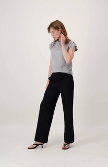 Zusss scuba stretch broek recht model