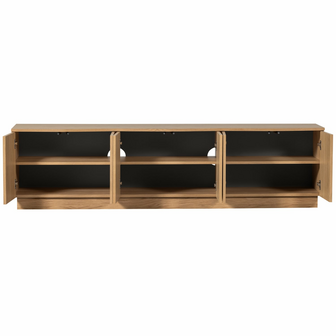 WOOOD Zuma tv meubel 200cm eiken transparant
