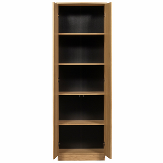 WOOOD Zuma hoge kast 67cm eiken transparant