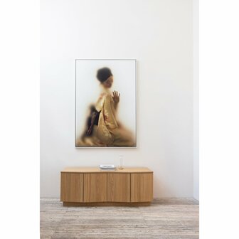 WOOOD Zuma tv meubel 133cm eiken transparant