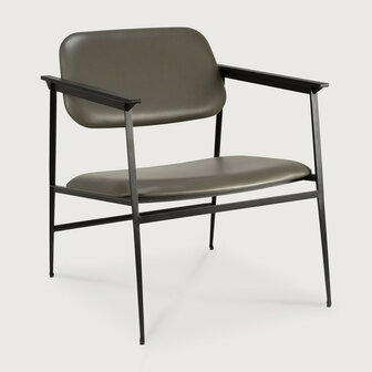 Ethnicraft DC lounge olive Leather
