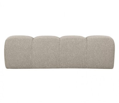 Woood Mojo Eetbankje 164cm Boucl&eacute; Beige Melange