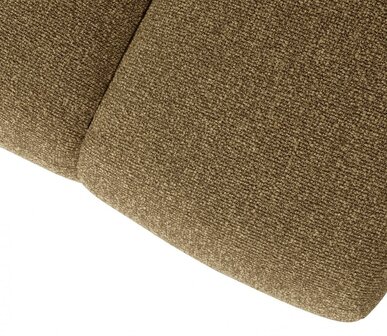 Woood Mojo Eetbankje 164cm Boucl&eacute; Geel/Bruin Melange