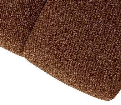 Woood Mojo Eetbankje 164cm Boucl&eacute; Roest Bruin Melange