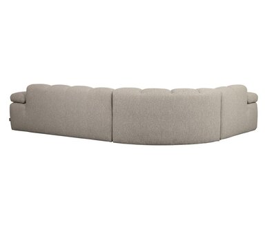 WOOOD Mojo hoekbank boucl&eacute; beige melange