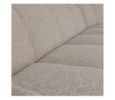 WOOOD Mojo hoekbank boucl&eacute; beige melange