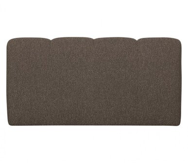 WOOOD Mojo Eetbankje 164cm Met Rugleuning Boucl&eacute; Bruin Melange