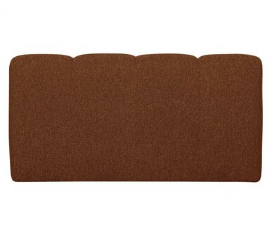 WOOOD WOOOD Mojo Eetbankje 164cm Met Rugleuning Boucl&eacute; Roestbruin MelangeMojo Eetbankje 164cm Met Rugleuning Boucl&amp;#x00e