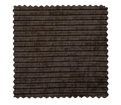 WOOOD Mojo Eetbankje 164cm Met Rugleuning Ribstof Bruin