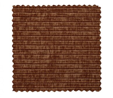 WOOOD Mojo Eetbankje 164cm Met Rugleuning Ribstof Roestbruin