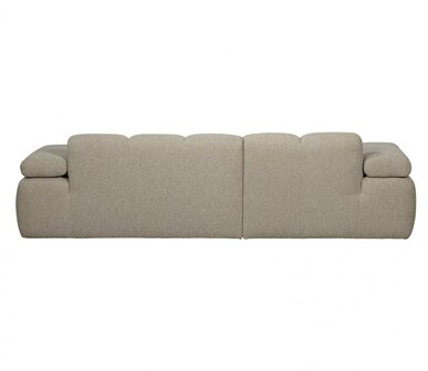 WOOOD Mojo Chaise Longue Boucl&eacute; Beige Melange Links