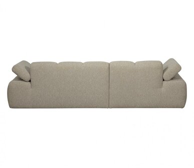 WOOOD Mojo Chaise Longue Boucl&eacute; Beige Melange Links