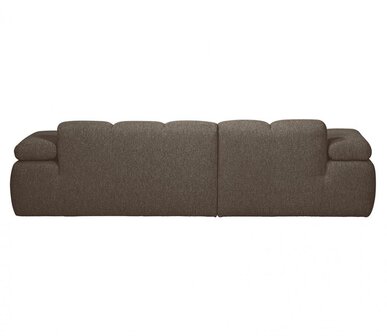 WOOOD Mojo Chaise Longue Boucl&eacute; Bruin Melange Links