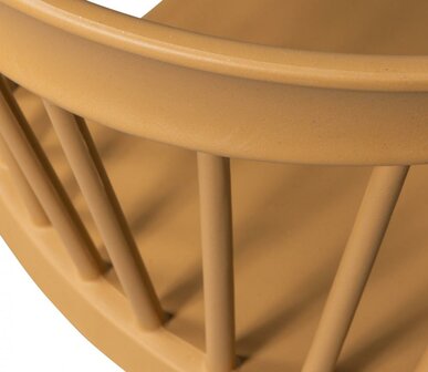WOOOD Bliss Tuinstoel Met Spijlen Wheat Fiber Caramel Melange