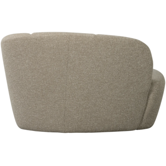 WOOOD Mojo 2-zits Bankje Rechts Boucl&eacute; Beige Melange
