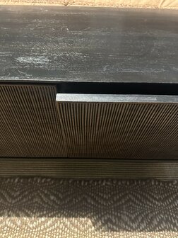 Ethnicraft Grooves TV-meubel 1 klep en 1 lade