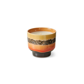 HKLIVING 70s ceramics: small scented candle Tulum