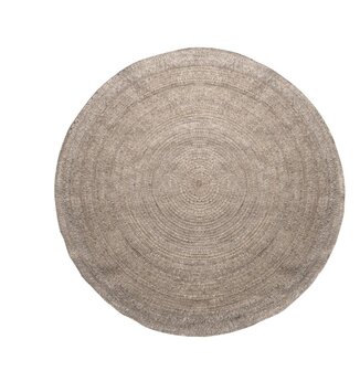 WOOOD Utopia vloerkleed rond naturel 