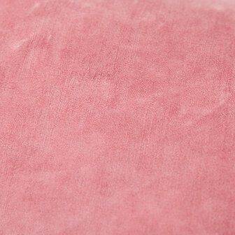 HKLIVING velvet cushion rose 60x40 cm 