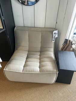 Showmodel Ethnicraft N701 Sofa 1 Zits ecru