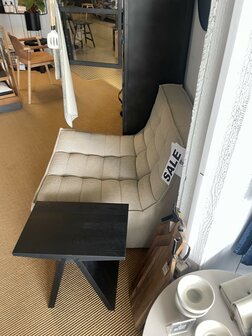 Showmodel Ethnicraft N701 Sofa ecru 1 Zits