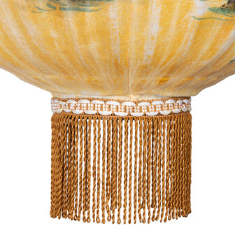 HKliving Traditional Lantern Oval, Landscape Painting, L